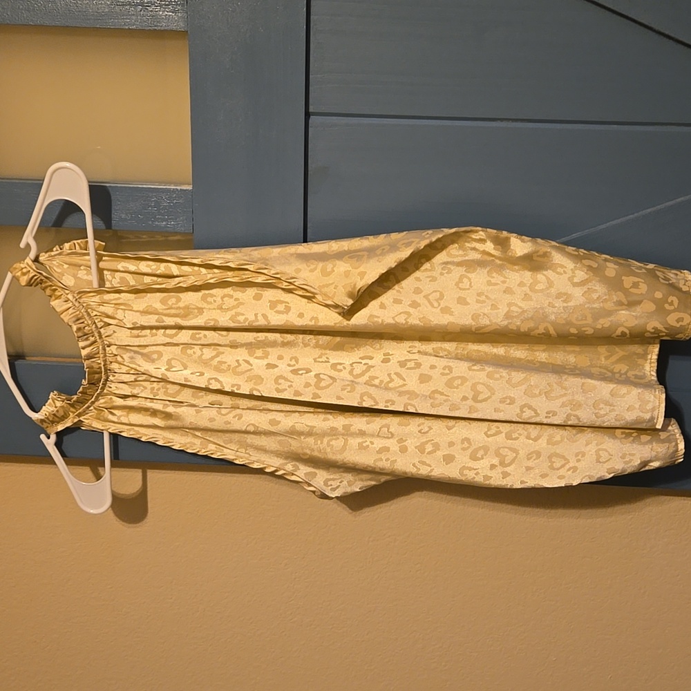 Gold Halter Blouse